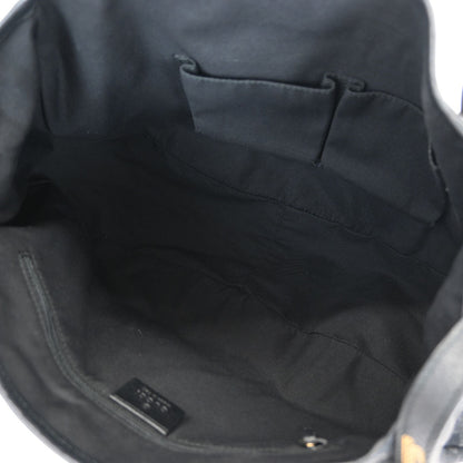 Gucci Black GG Abbey D Ring Tote Bag