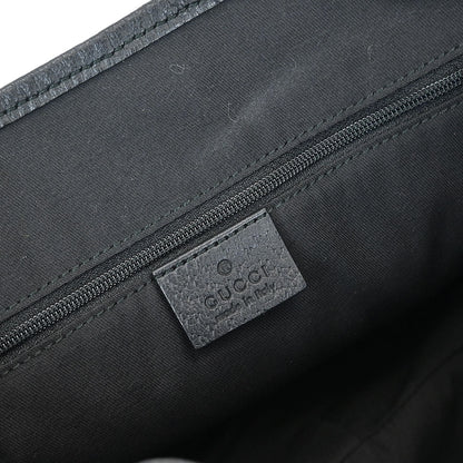 Gucci Black GG Abbey D Ring Tote Bag