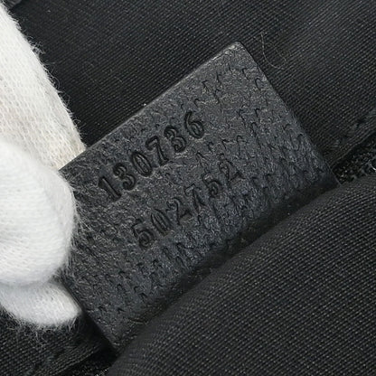 Gucci Black GG Abbey D Ring Tote Bag