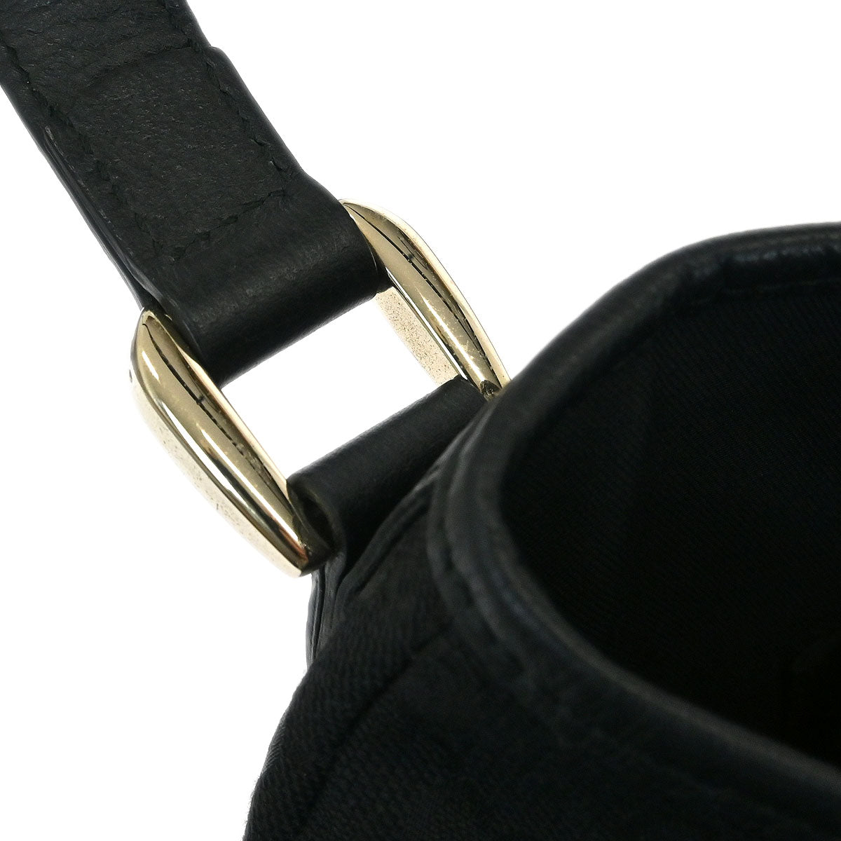 Gucci Black GG Abbey D Ring Tote Bag