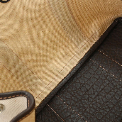 Hermes Beige Toile H Buffalo Garden Party 30 TPM Tote Bag