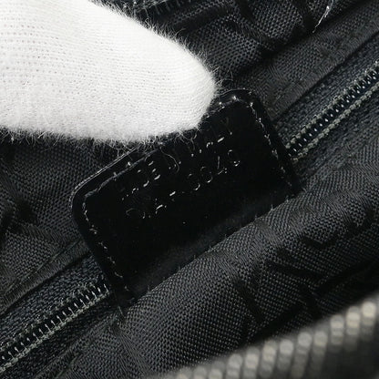 Christian Dior Black Denim Medium Lady Dior Cannage Handbag