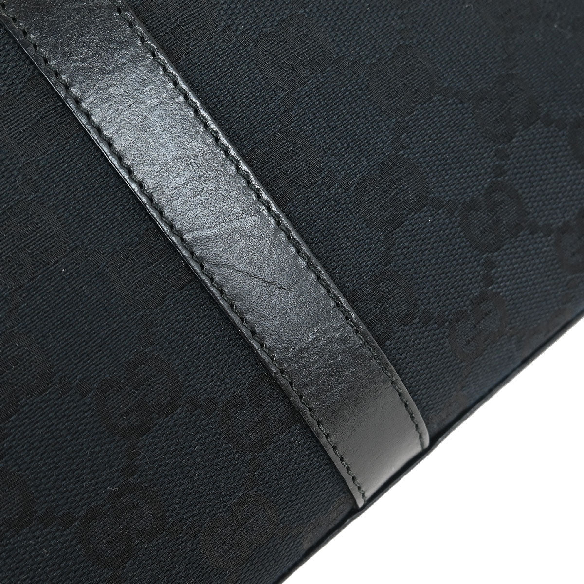 Gucci Black GG Jackie Handbag