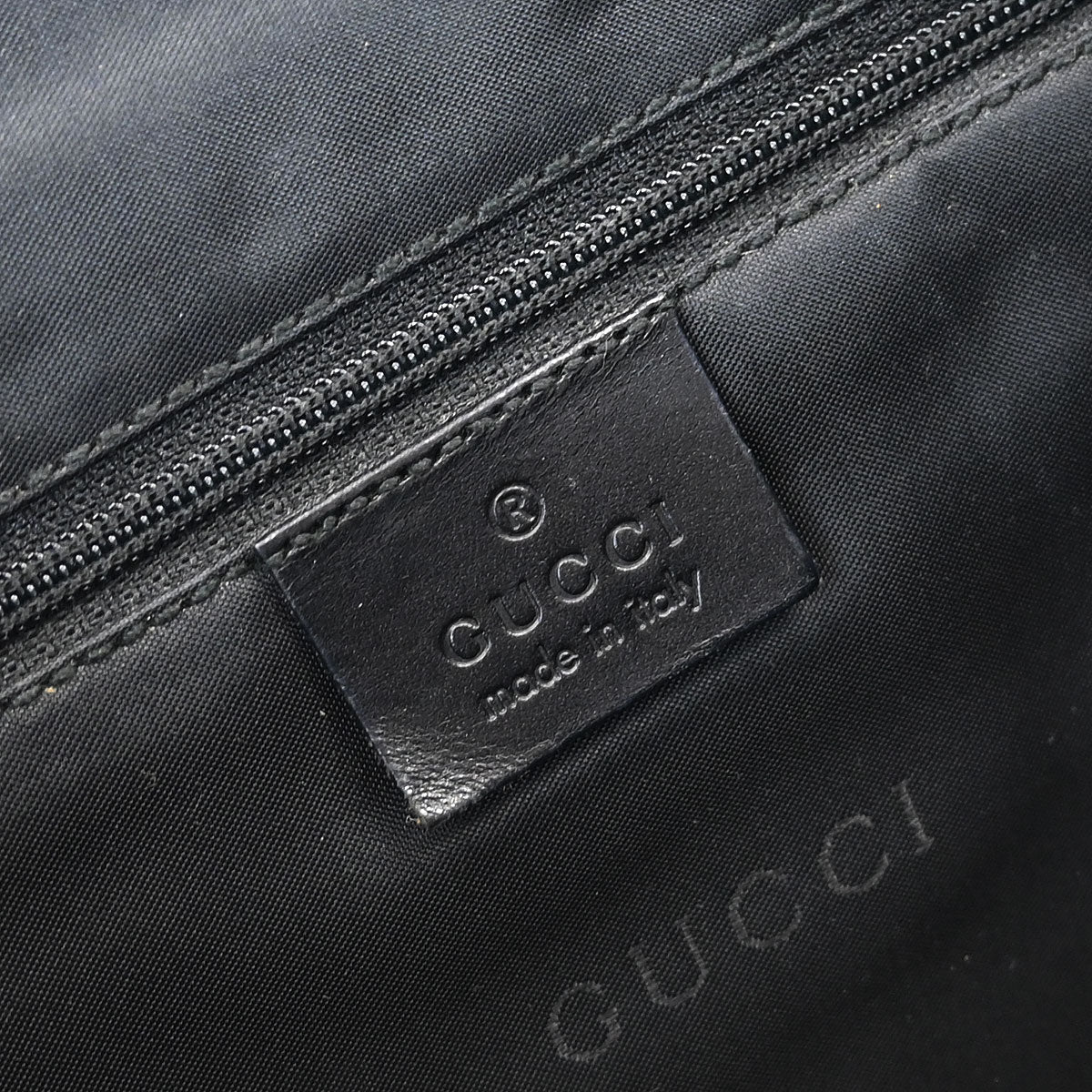 Gucci Black GG Jackie Handbag