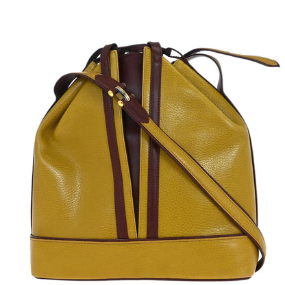 Cartier Yellow Bordeaux Drawstring must de Cartier Shoulder Bag