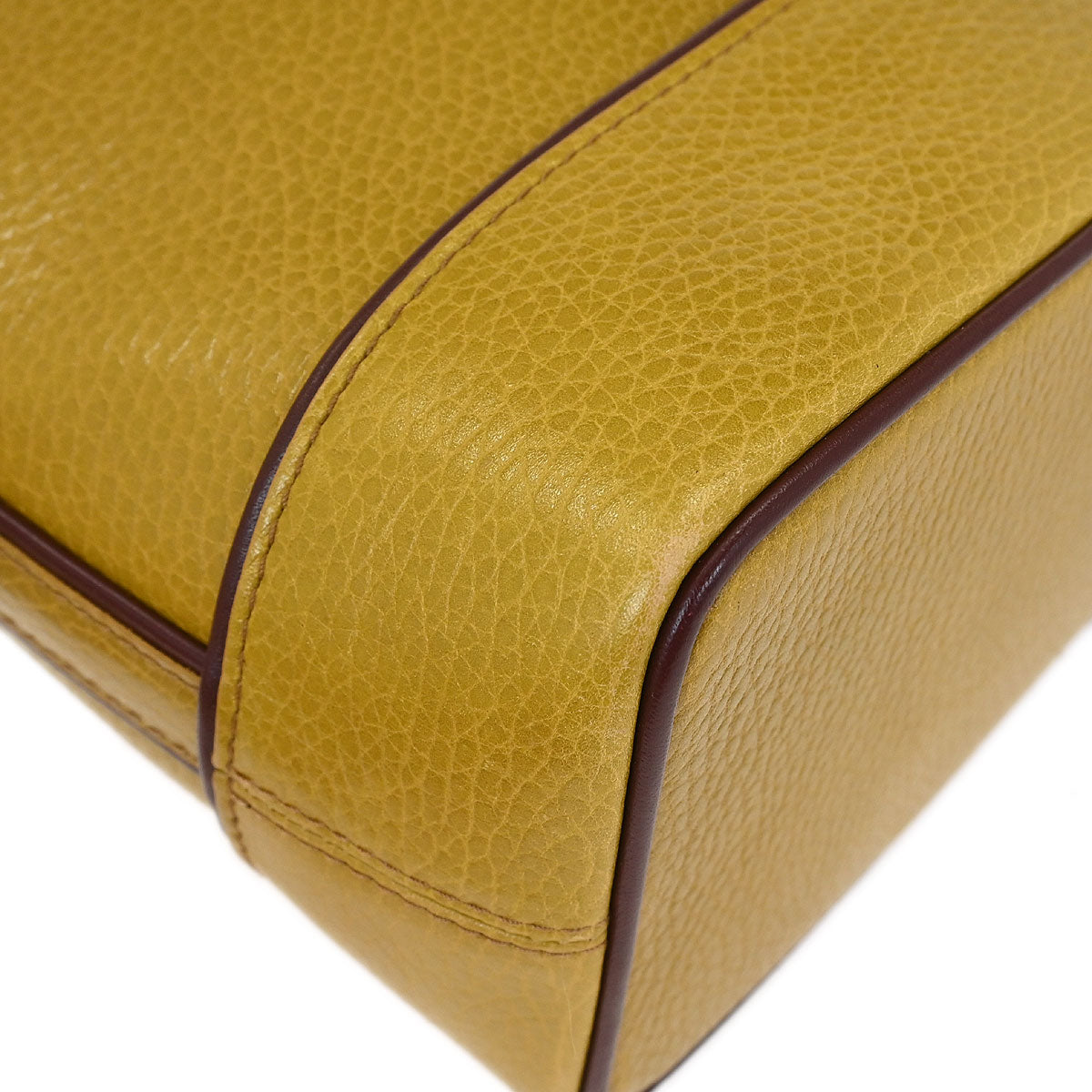 Cartier Yellow Bordeaux Drawstring must de Cartier Shoulder Bag