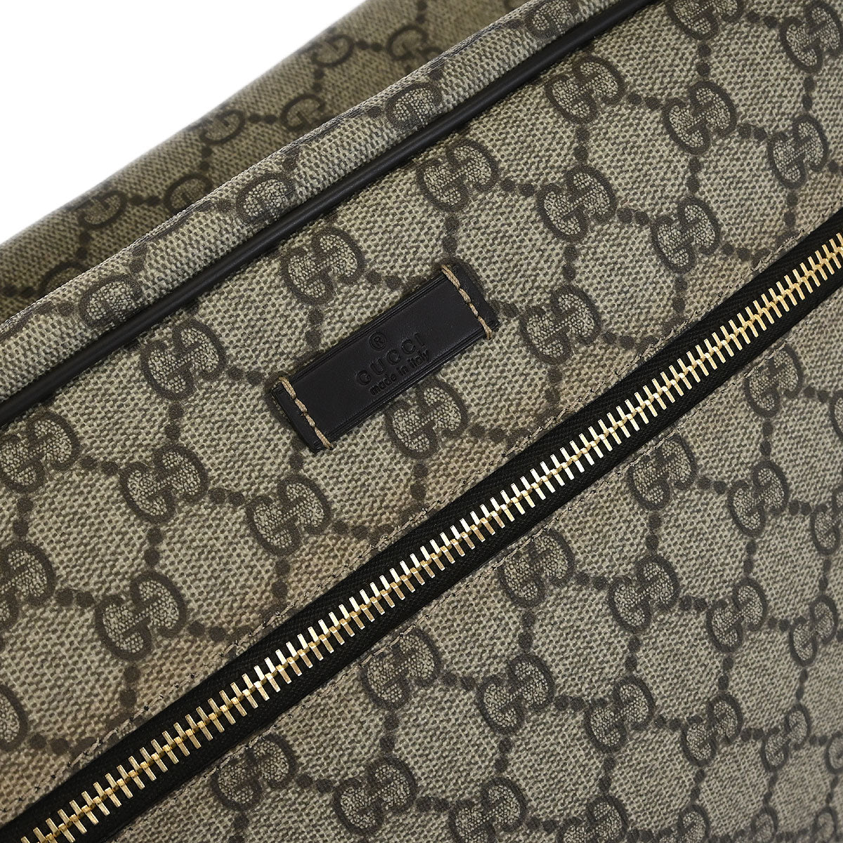 Gucci Beige GG Supreme Shoulder Bag