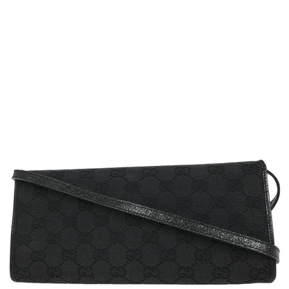Gucci Black GG Bamboo Shoulder Bag