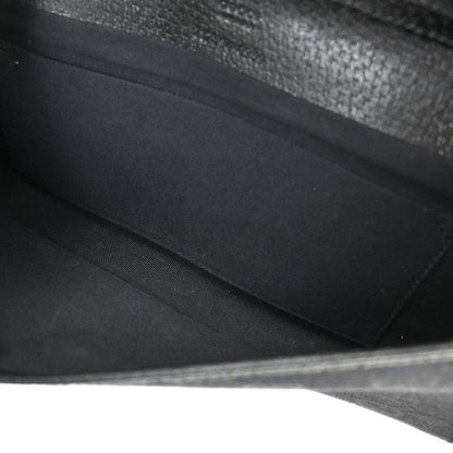 Gucci Black GG Bamboo Shoulder Bag