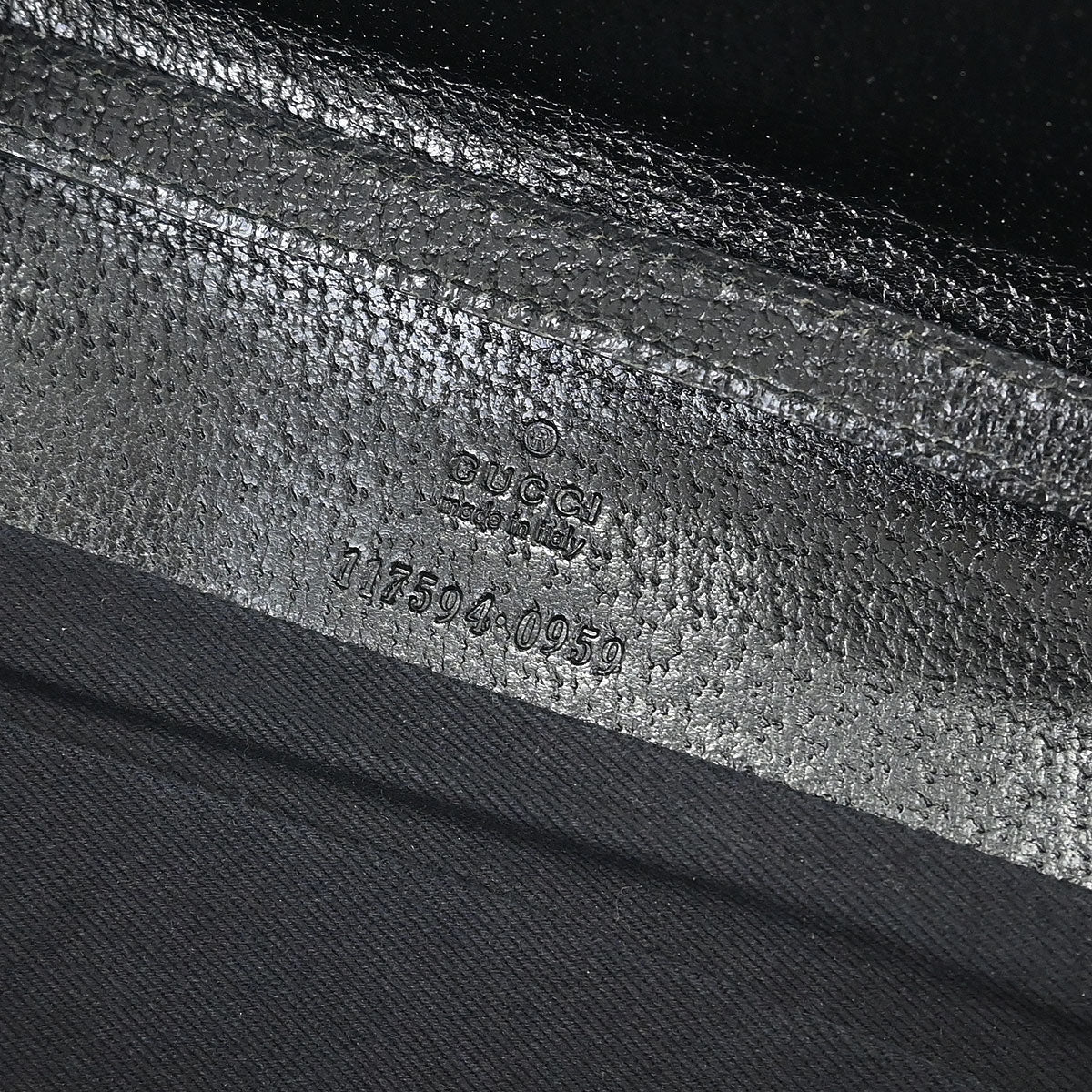 Gucci Black GG Bamboo Shoulder Bag