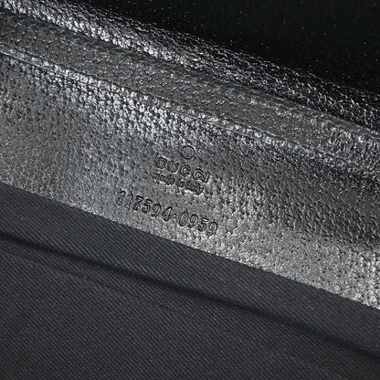 Gucci Black GG Bamboo Shoulder Bag