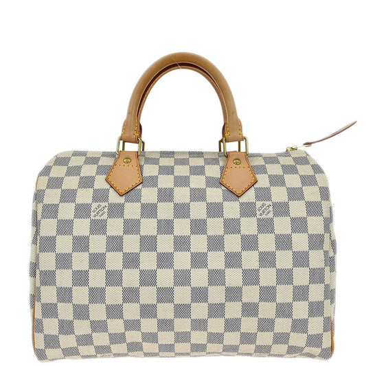 Louis Vuitton Damier Azur Speedy 30 Handbag N41533