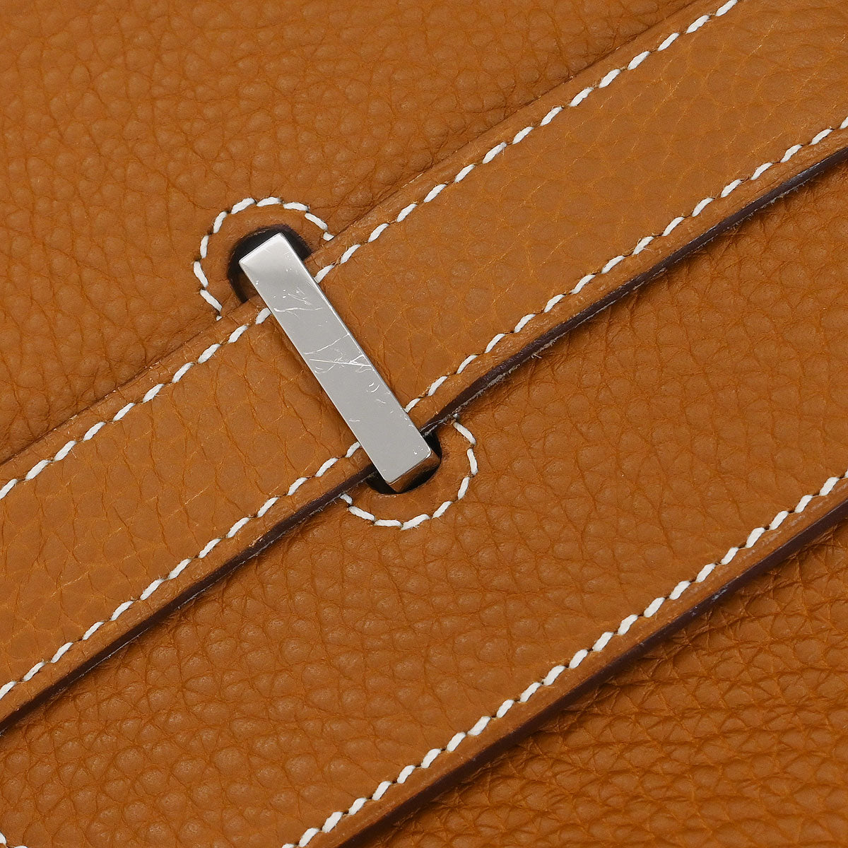 Hermes Gold Taurillon Clemence Birkin 50 Handbag