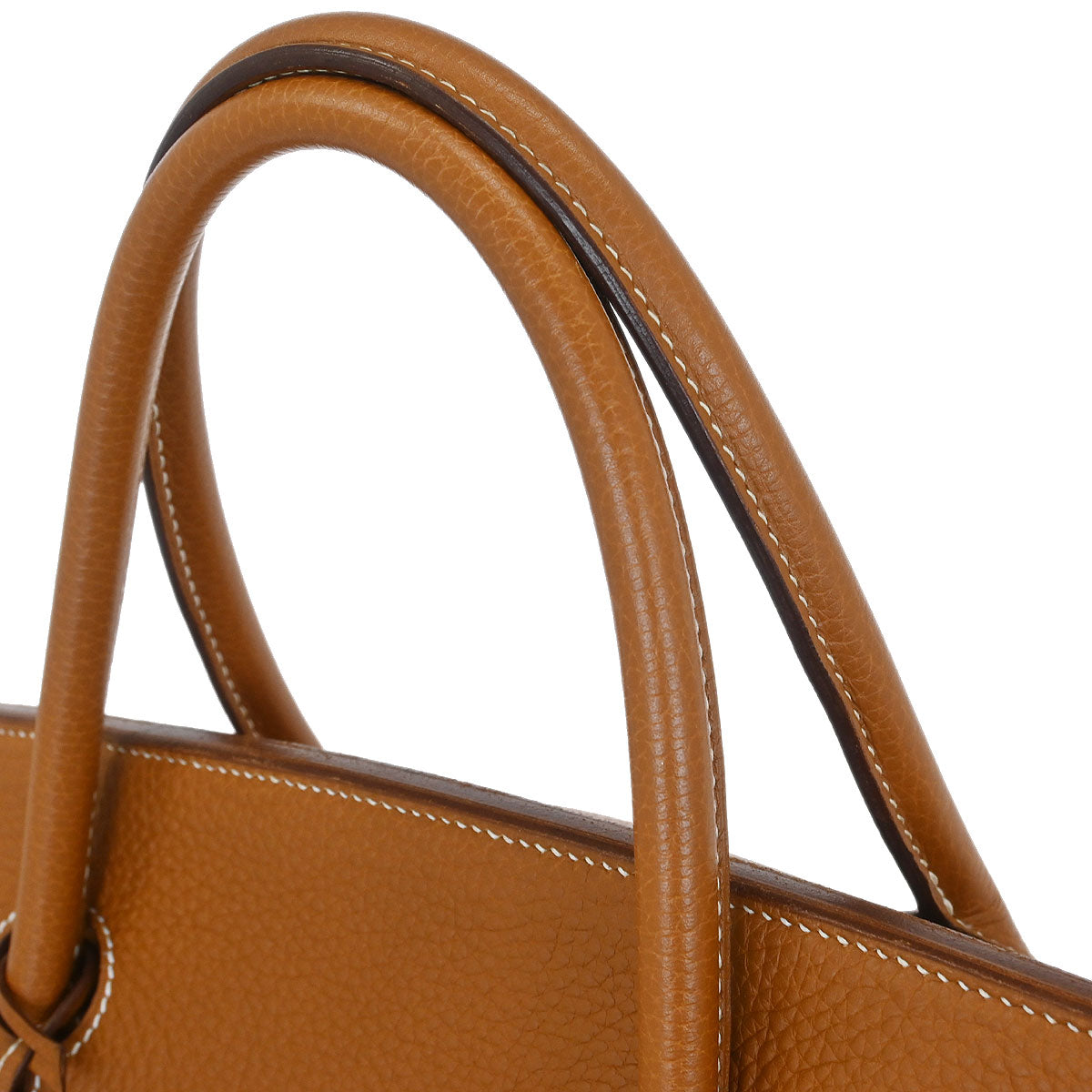 Hermes Gold Taurillon Clemence Birkin 50 Handbag