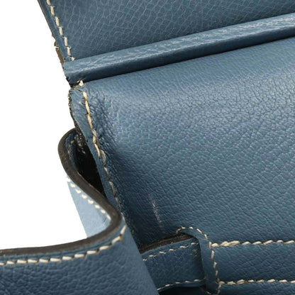 Hermes Blue Jean Epsom Birkin 35 Handbag