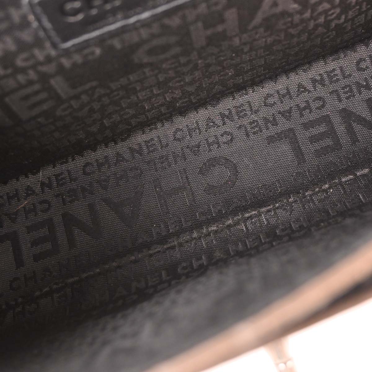 Chanel 2003-2004 Brown Calfskin Mademoiselle Graffiti Bag Shoulder Bag