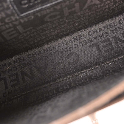 Chanel 2003-2004 Brown Calfskin Mademoiselle Graffiti Bag Shoulder Bag