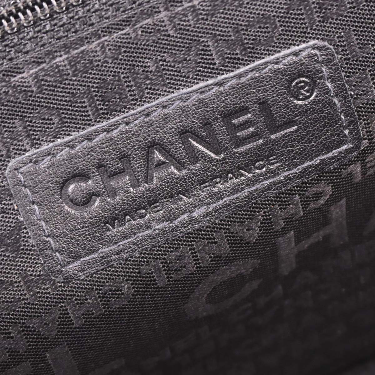 Chanel 2003-2004 Brown Calfskin Mademoiselle Graffiti Bag Shoulder Bag