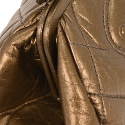 Chanel Gold Calfskin Handbag