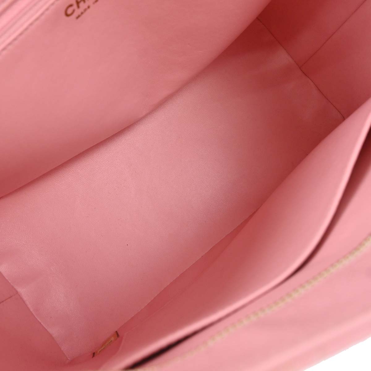 Chanel 2003-2004 Pink Caviar Medallion Tote Handbag