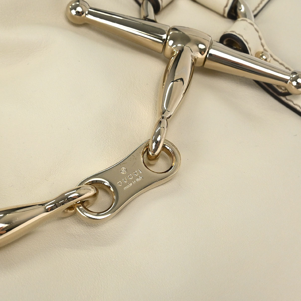 Gucci Off-white Leather 85th Anniversary Handbag