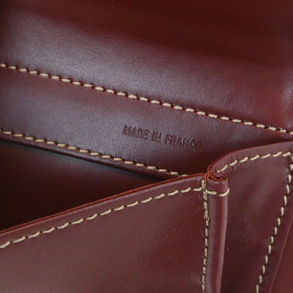 Cartier Bordeaux Leather Must de Cartier Shoulder Bag