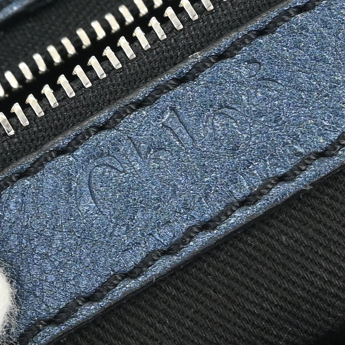 Chloe Metallic Blue Paddington Mini Handbag