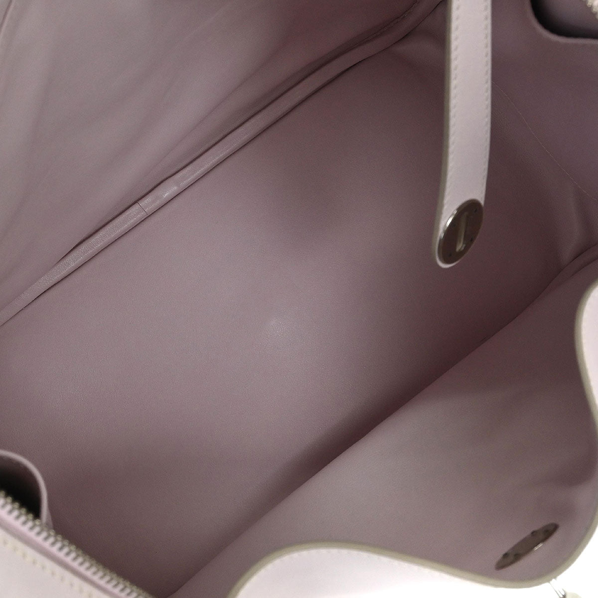 Hermes Rose Dragee Swift Lindy 34 Shoulder Bag