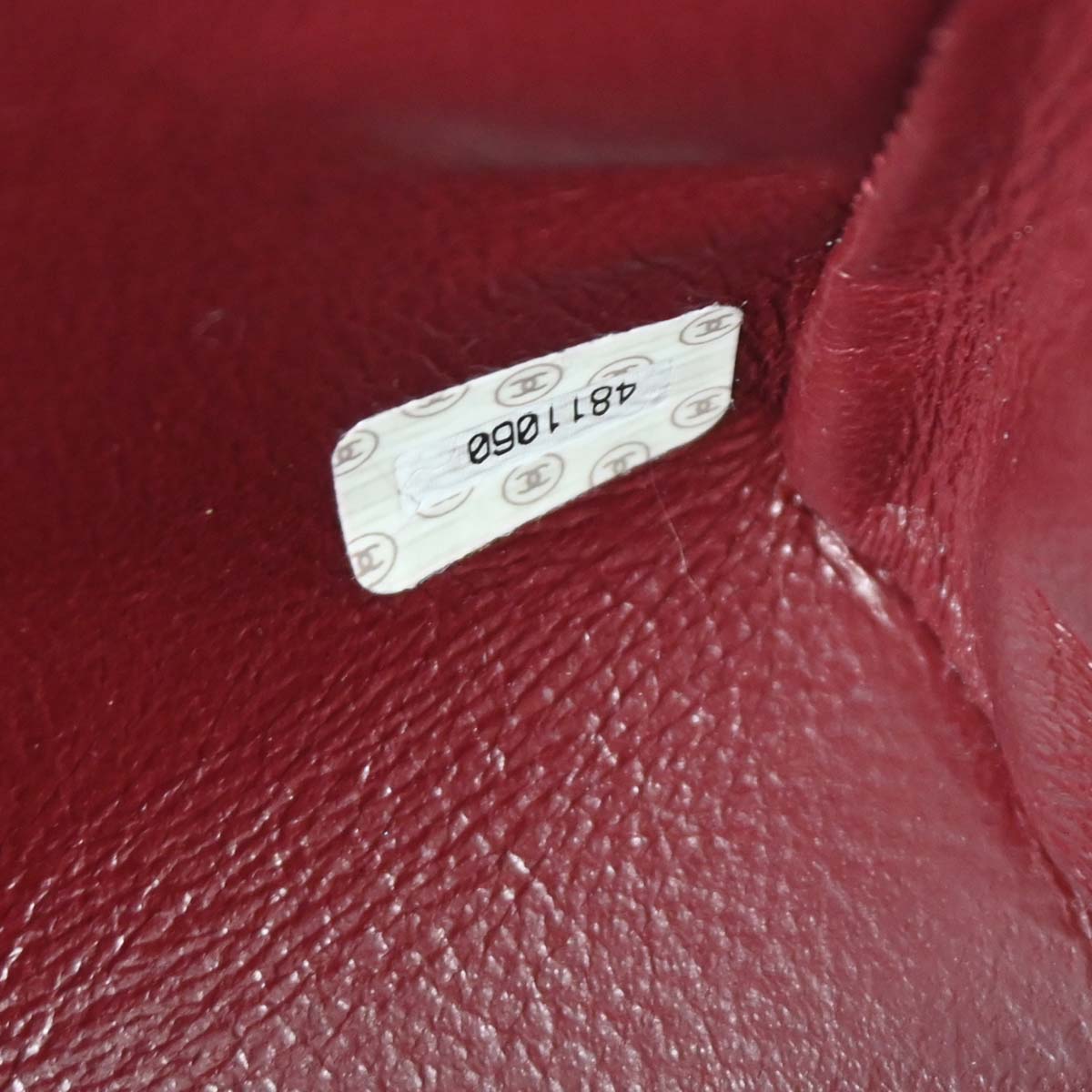 Chanel Black Lambskin Straight Flap Handbag