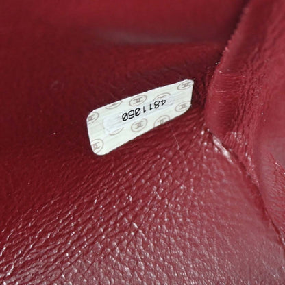 Chanel Black Lambskin Straight Flap Handbag