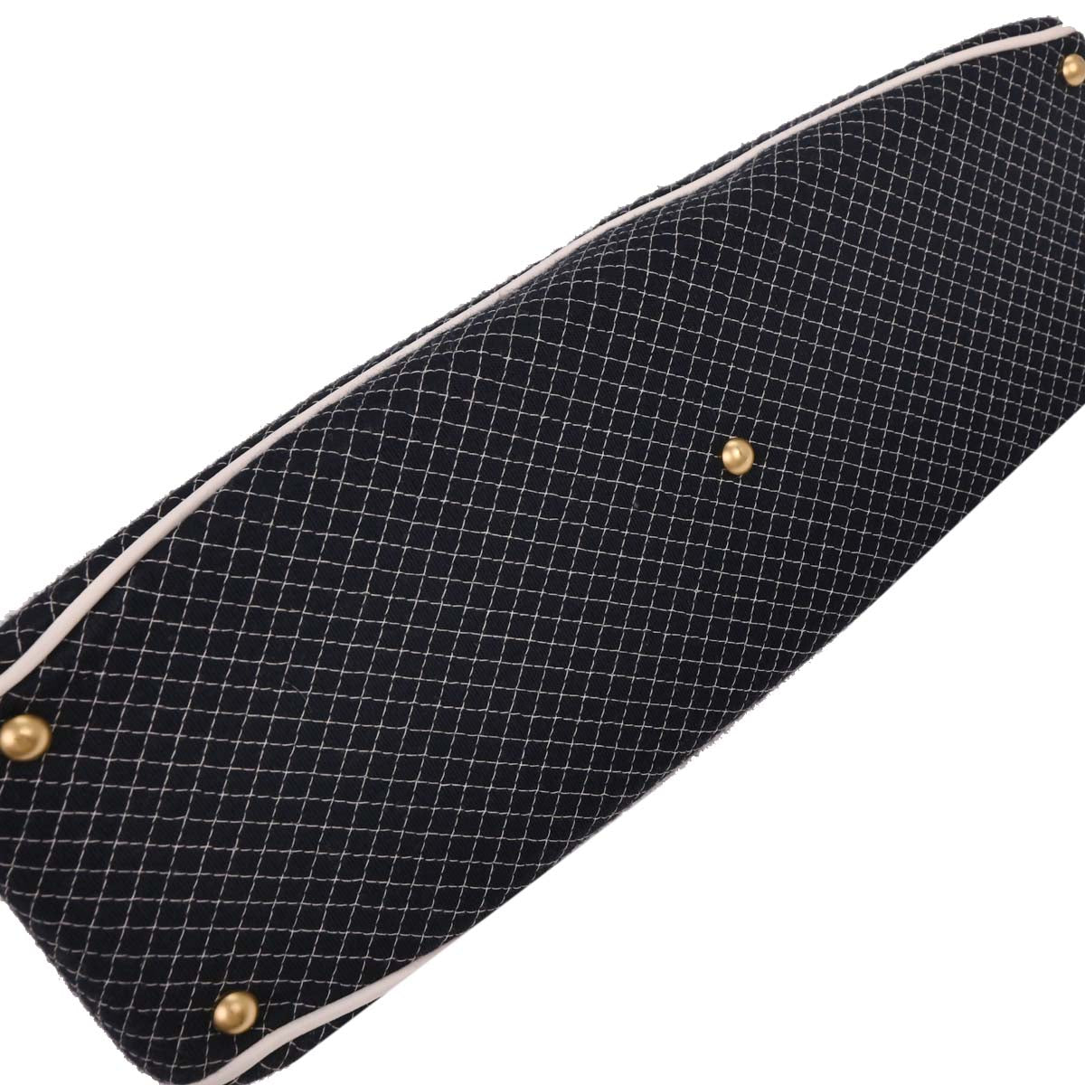 Chanel Navy Canvas Tote Handbag