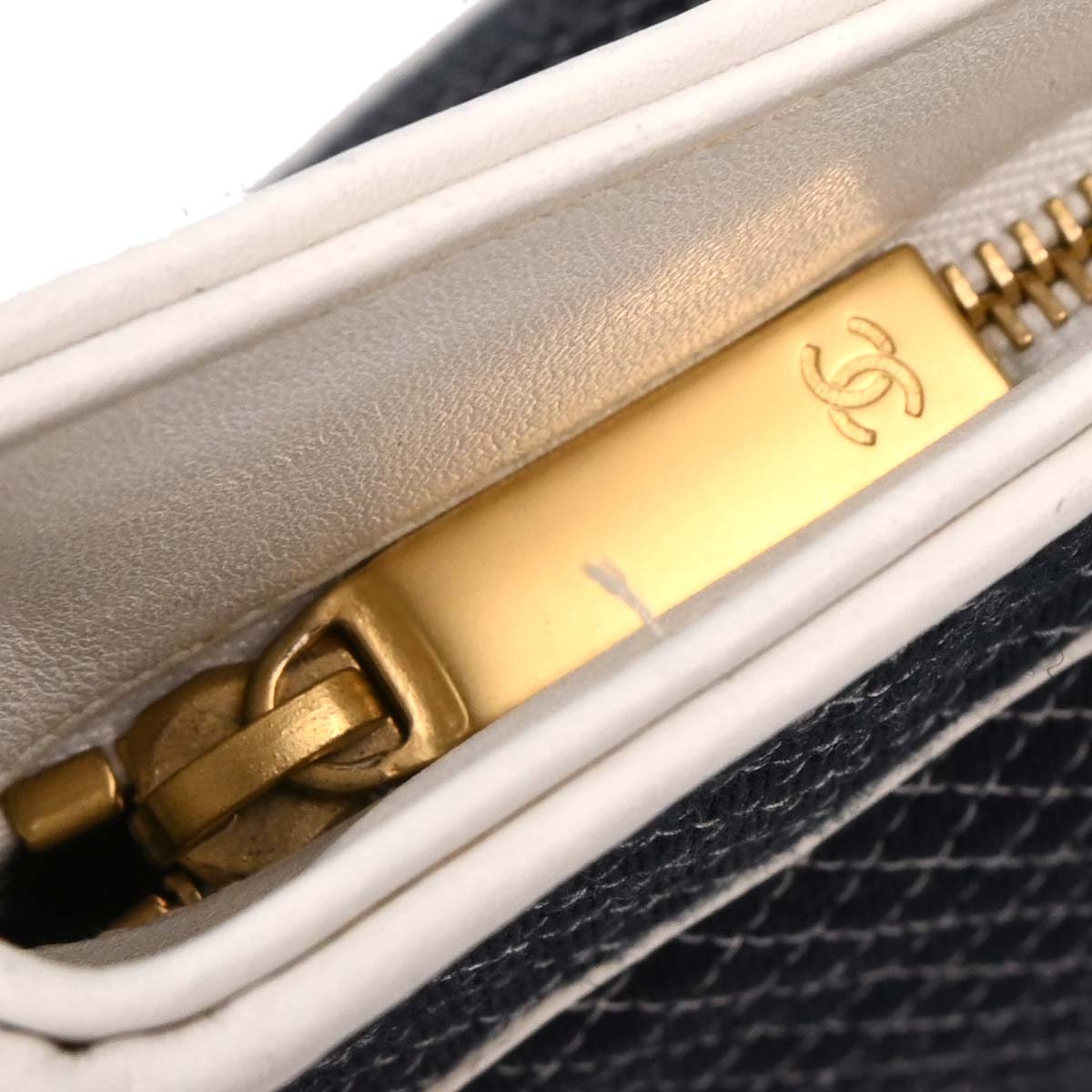 Chanel Navy Canvas Tote Handbag