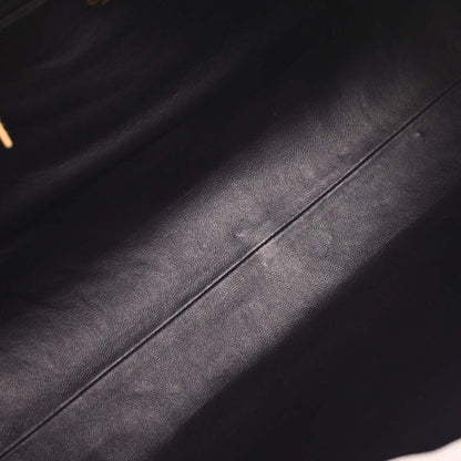 Chanel Navy Canvas Tote Handbag