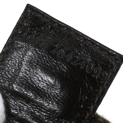 Fendi Brown Wool Baguette Handbag