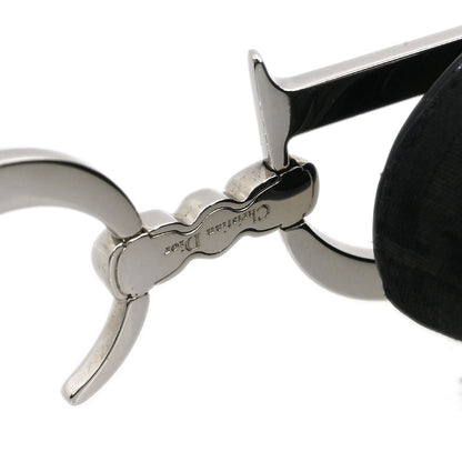 Christian Dior Black Canvas Trotter Saddle Handbag