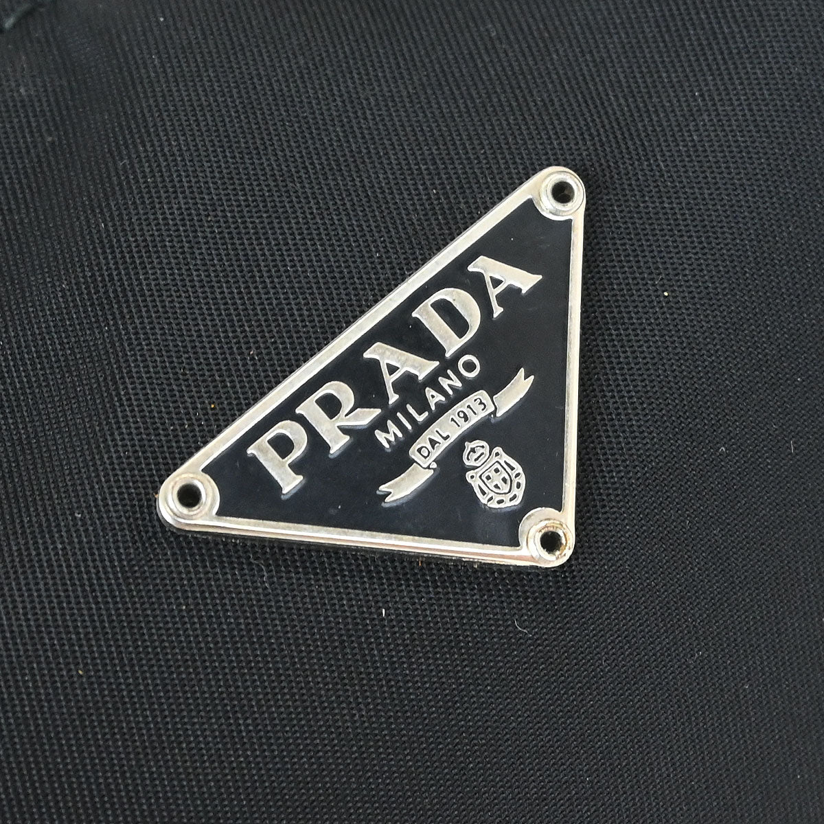 Prada Black Nylon Handbag