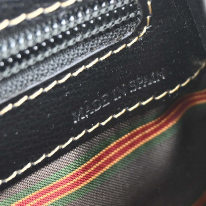 Loewe Black Brown Leather Velazquez 2way Shoulder Handbag