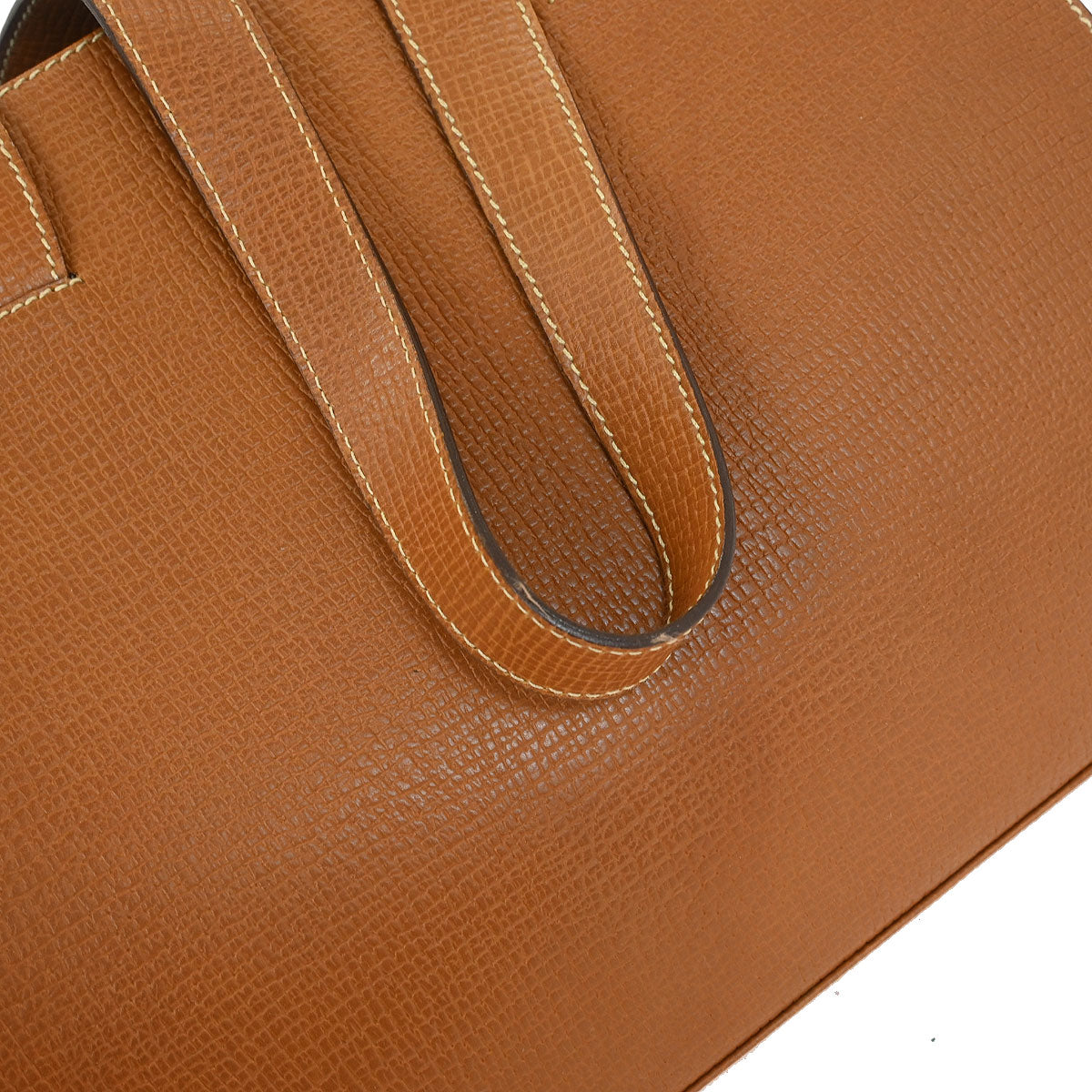 Loewe Brown Leather Tote Bag