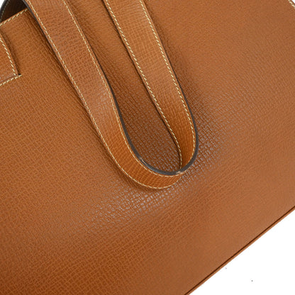 Loewe Brown Leather Tote Bag