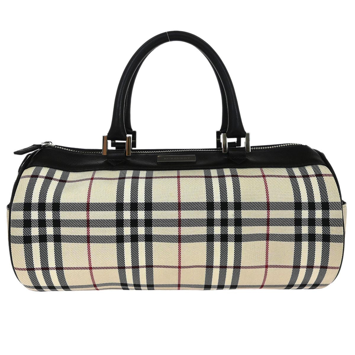 Burberry Beige Brown Burberry Check Handbag
