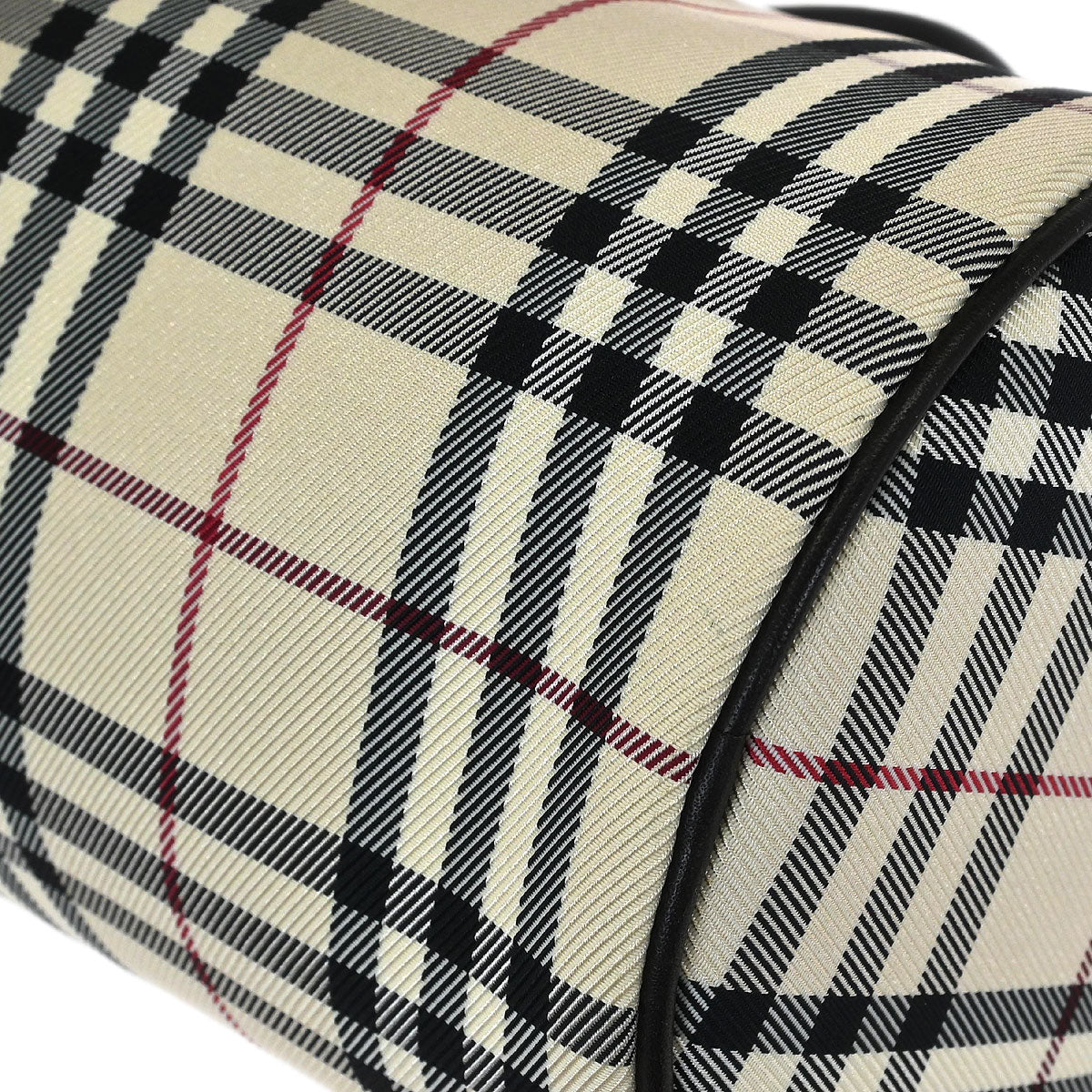 Burberry Beige Brown Burberry Check Handbag