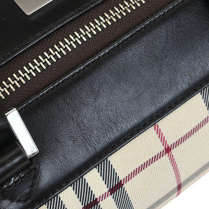 Burberry Beige Brown Burberry Check Handbag