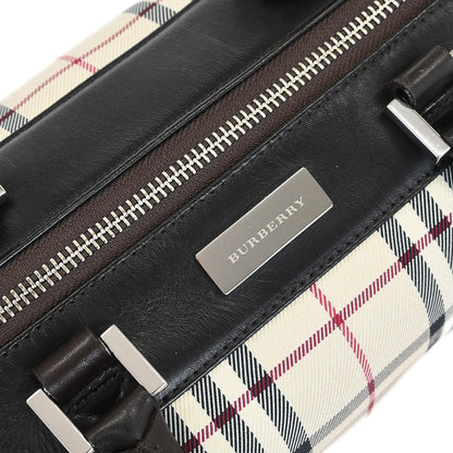 Burberry Beige Brown Burberry Check Handbag