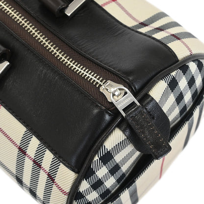 Burberry Beige Brown Burberry Check Handbag