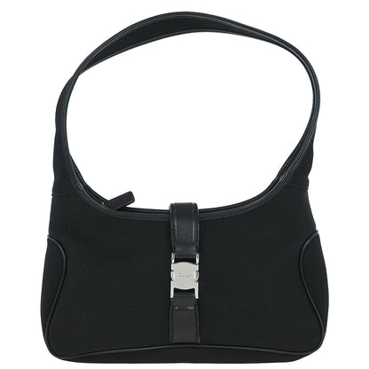 Salvatore Ferragamo Black Nylon Handbag