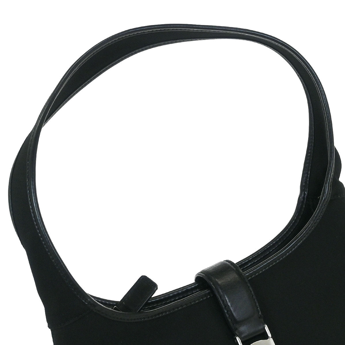 Salvatore Ferragamo Black Nylon Handbag
