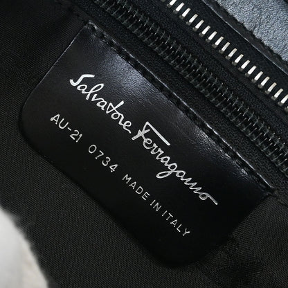 Salvatore Ferragamo Black Nylon Handbag