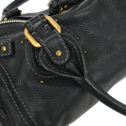 Chloe Black Paddington Medium Handbag