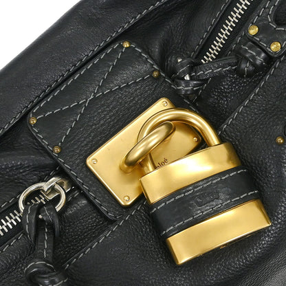 Chloe Black Paddington Medium Handbag