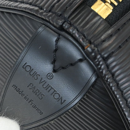 Louis Vuitton Black Epi Speedy 25 Handbag M43012